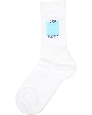 CASABLANCA Stockings And Socks Cotton - White