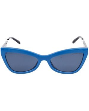 Michael Kors Sonnenbrille aus blauem harz