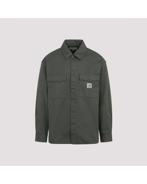 Carhartt Kelly Shirt Cotton Jacket - Gray