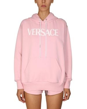 Versace Ventagli Hoodie - Pink