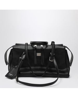 Dolce & Gabbana Vittoria Leather Bag - Black