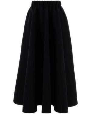 Extreme Cashmere Flannel Venus Skirt - Black