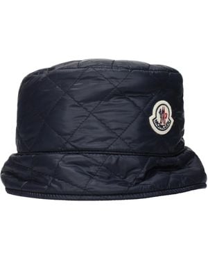 Moncler Bucket Hat Cotton - Blue