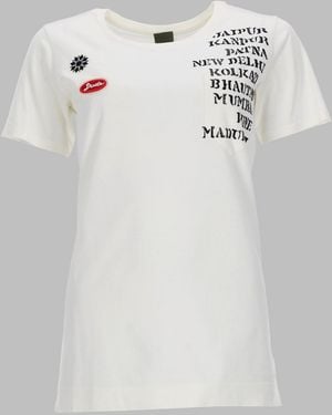 MR & MRS Mini Casual T-Shirt For - White