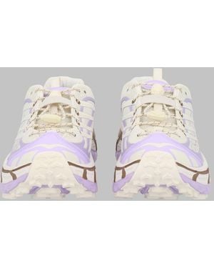 Hoka One One Mafate Three Trainers With Wordmark Branding - Metallic