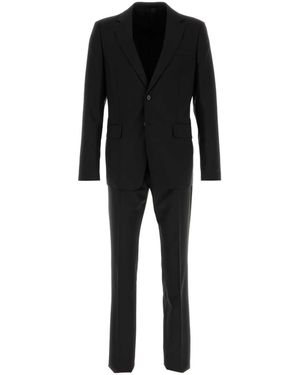 Prada Wool Blend Suit - Black