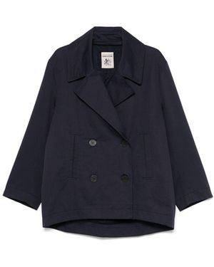 Semicouture Sebastien Cotton Blazer Chaqueta - Azul