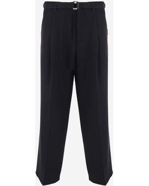 Just Cavalli Stretch Viscose Blend Trousers - Blue