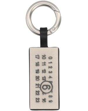 MM6 by Maison Margiela Keychain With Logo - Multicolour
