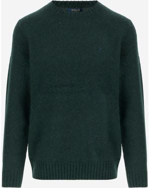 Polo Ralph Lauren Wool Blend Jumper - Green