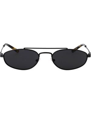 Emporio Armani Aviator Sunglasses 0 Ea2157 300187 - Black