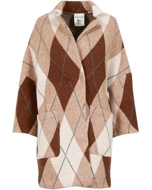 Semicouture Coats - Brown