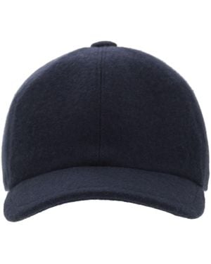 Fedeli Cashmere Hat - Blue