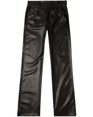 DIESEL Faxu Leather Pants - Black