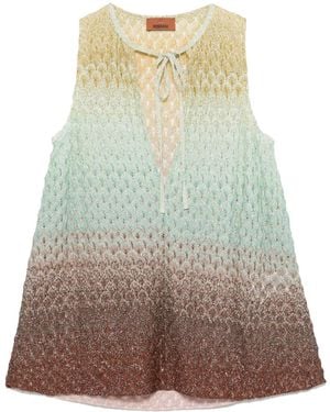 Missoni Lamé Top - Meerkleurig