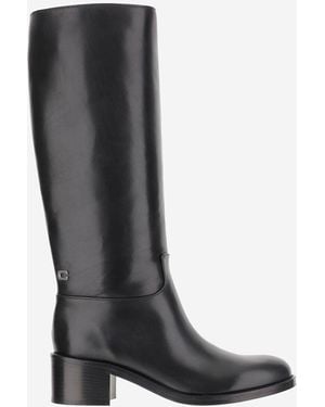 CAREL PARIS Brighton Lederstiefel - Schwarz