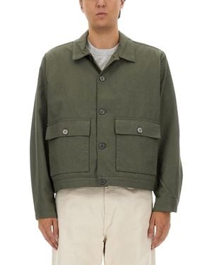 Obey Shirt Jacket - Green