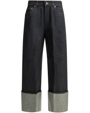 Givenchy Jeans mit weitem Bein - Blau