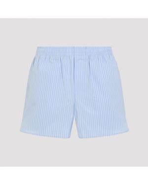 Ami Paris Shorts elásticos Ami - Azul