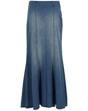 Lois Long Skirt "Rohan" - Blue