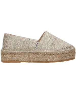 Espadrilles Flat Shoes - Grey