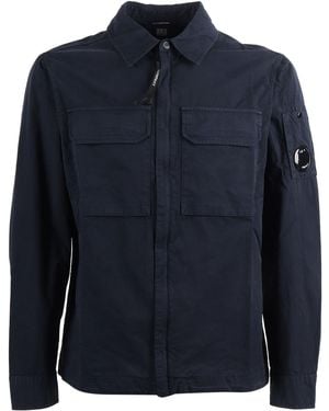 C.P. Company Overshirt Overshirt - Blue
