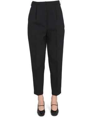 Department 5 Cropped Trousers - Black