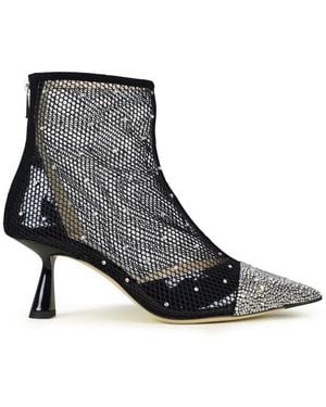 Jimmy Choo Kix 100 Boots - Black