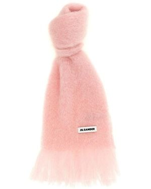 Jil Sander Wool Scarf - Pink