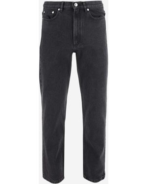 A.P.C. Cotton Denim Jeans - Blau