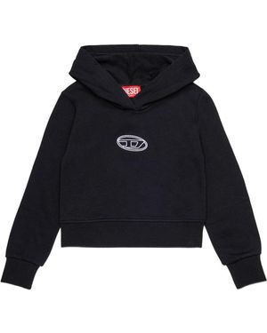 DIESEL Pullover schwarz