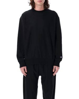 Champion Relaxed-Fit Reverse Weave Sweatshirt - Black