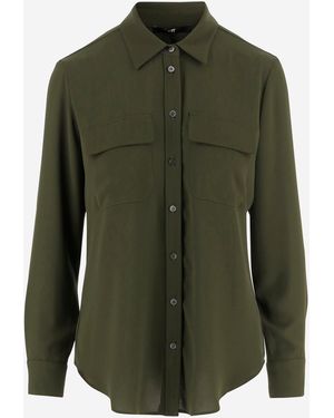 F.it Camisa Tejido Técnico - Verde