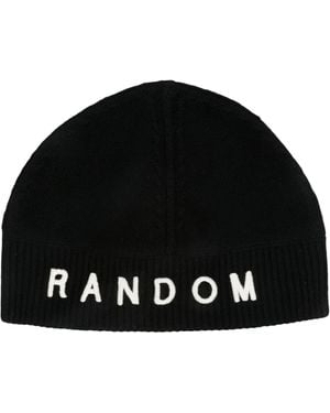 Random Identities Beanie With Ris Logo - Black