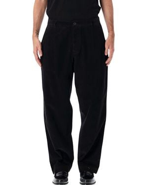 Universal Works Relaxed Fit Corduroy Trousers - Black