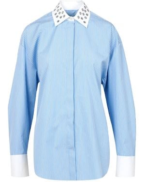 MSGM Hemden hellblau