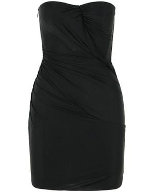 Blumarine Stretch Nylon Dress - Black