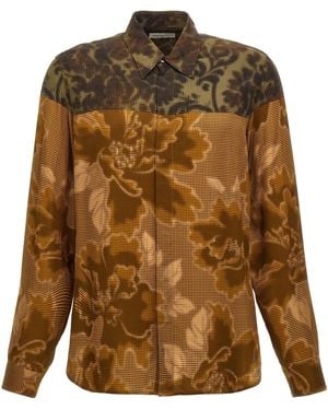 Dries Van Noten 'Carvies 9080' Shirt - Brown