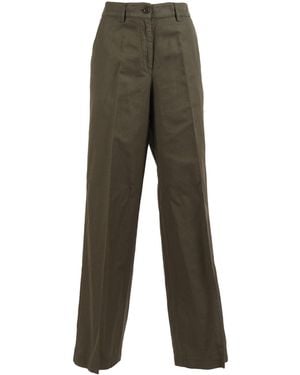 Aspesi Pleated Tailored Trousers - Grey