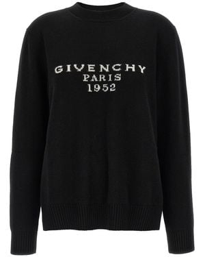Givenchy ' Paris 1952' Trui - Zwart