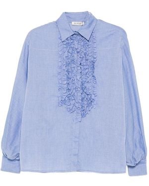 SOSUE Antonia Baumwollhemd - Blau