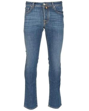 Jacob Cohen Hose 5 Pkt Slim Fit Nick - Blau