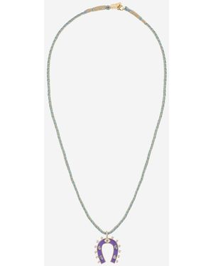 Mya Bay Collana Mini Ferro Di Cavallo - Viola