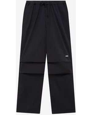 Autry Pantalones de nailon con logo - Azul
