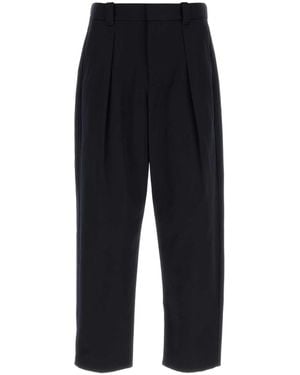 A.P.C. Relaxed Pleated Pants - Black