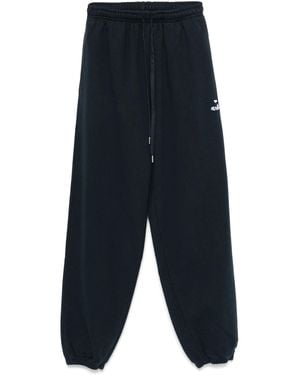 Arte' Small Heart And Logo Trousers - Green