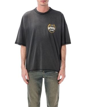 Represent Angel Border T-Shirt - Grey