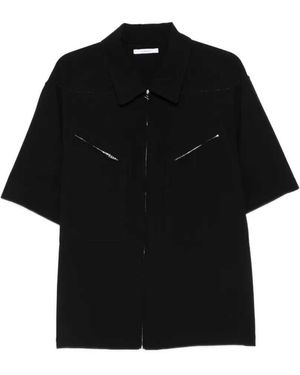 Givenchy Surchemise À Fermeture Zippée - Noir