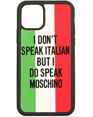 Moschino Slogan-print Iphone 11 Pro Max Case - Multicolor