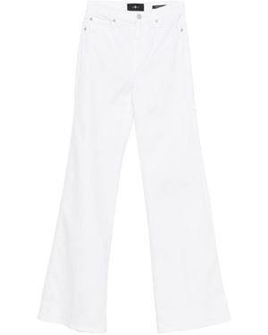 Seven7 Zeven Moderne Dojo-denimjeans - Wit